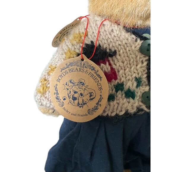 Lot Of 3 Boyd’s bears - Plush Bears W/Original Tags - Holiday & Sweater Bears - Picture 6 of 15